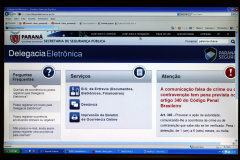 Delegacia Eletrônica já registrou 9,9 mil atendimentos 