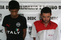   Thiago dos Santos Xavier, 19 anos, e Marcelo da Silva Ribeiro, 31 