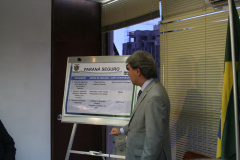 Secretário da Segurança Pública, Reinaldo de Almeida César.