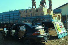 Uma das apreensões feitas pelo Batalhão de Polícia de Fronteira.