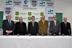 Fernando Silveira Pichetti (Legista), Francisco Moraes Silva (Legista), Marco Aurélio Bertoldi Pimpão (Diretor do Instituto de Criminalística), Ricardo Fiedler (Perito Criminal), Porcidio Vilani (Diretor do Instituto Médico-Legal)