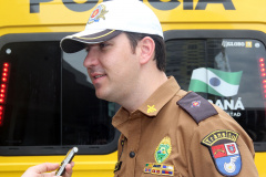 Blitz Educativa BPTRAn ao Vivo RPC  Curitiba, 09/10/2015 Fotos: Cabo Valdemir da Luz.