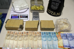 Paranagua, 29 de Janeiro de 2016,Apreensão de drogas e detidos em Paranagua, Fotos: Cabo Valdemir da Luz.