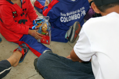 Colombo, 23 de Março de 2016,Evento de Pascoa entrega de chocolate 22º BPM,Fotos: Cabo Valdemir da Luz.