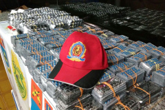 Policiais rodoviários apreendem cartelas de remédios contrabandeados durante ação em Assis Chateaubriand (PR)

