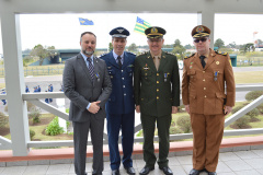 Entrega da medalha Santos Dumont ao Secretário da Segurança Pública no CINDACTA II