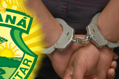 Após ser flagrado pela vítima furtando veículos, homem é preso pela PM em Curitiba (PR)


