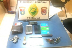 Casal suspeito de praticar roubos a pedestres é preso pela PM em Maringá