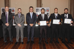 Governador Beto Richa participa da solenidade de formatura dos novos investigadores da Polícia Civil, junto com o secretário da Segurança Pública, Wagner Mesquita. Curitiba, 14/12/2016. Foto: Pedro Ribas/ANPr