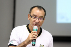 Matinhos, 05 de Janeiro de 2017. Balanço quinzenal do Verão Paraná, realizado no Sesc Caiobá. Na foto: Dr. Daniel Felipetto, coordenador do Instituto de Criminalísica do Estado do Paraná.