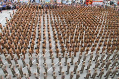 Soldados destacam preparo para atuar junto à população