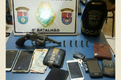PM do Noroeste do estado localiza trio envolvido em roubo em Maringá