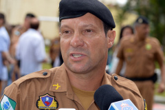 Curitiba, 03 de Fevereiro de 2017. Formatura do Curso de Formação de Cabos realizada no 13º Batalhão de Policia Militar.