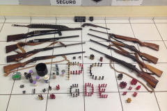 Polícia Civil apreende armas de fogo e munições em Cornélio Procópio

