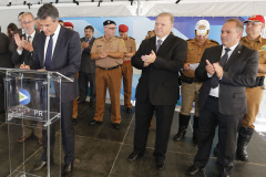 O governador Beto Richa entrega nesta terça-feira (21), em Curitiba, 384 bafômetros para uso em blitz de trânsito realizadas pela Polícia Militar do Paraná