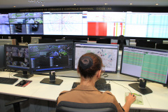 Sistema de videomonitoramento interligado agiliza chegada da polícia

