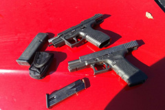 Polícia Militar recupera cofre e veículo roubados, além de apreender duas pistolas durante ação em Foz do Iguaçu