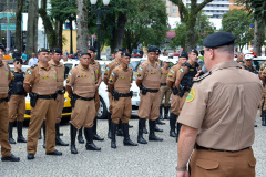 Curitiba, 20 de abril de 2017 - Lançamento operação Tiradentes.