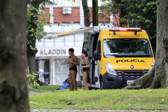 Módulo Móvel na praça Eufrásio Correia.Curitiba, 24-10-14