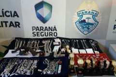 Polícia Militar recupera joias roubadas em Ivaiporã