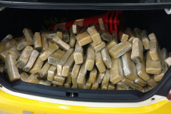 Mais de 100 quilos de maconha são apreendidos pela PM em Londrina