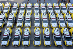 Governador Beto Richa entrega mais 457 novas viaturas para a Polícia Militar e Polícia Civil do Paraná, as primeiras de um lote de 1.100 unidades adquiridas pelo Governo do Estado.Curitiba, 27/06/2017.Foto: Jaelson Lucas/ANPr