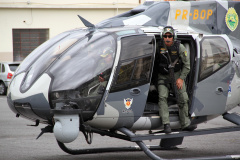 BPMOA faz resgate aeromédico de vítima de acidente na RMC