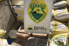 Carga de R$ 60 mil em produtos contrabandeados é apreendida pelo BPRv em Assis Chateaubriand

