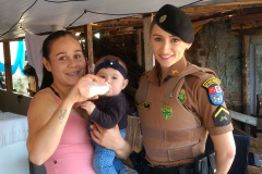 Policial militar faz atendimento por telefone e salva a vida de bebê que havia se engasgado no Sudoeste do estado

