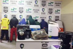 Suspeitos roubo a propriedades rurais são presos durante “Operação Forseg Campos Gerais” em Ponta Grossa

