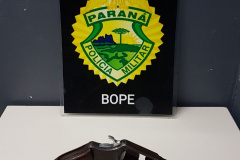 Equipe do BOPE apreende armas de fogo e rádios comunicadores na RMC