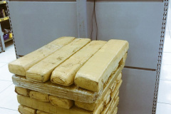 BPRv apreende 59,5 quilos de maconha em Rolândia

