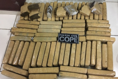 Trio é preso em flagrante transportando drogas em Curitiba

