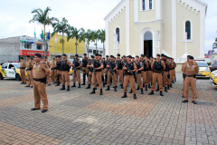 Curitiba, 05 de Dezembro de 2017. Operação natal 6°CRPM.