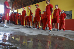 21/12/17Tropa recepcionada pelo Ten.-Cel. Jair Pereira, comandante do 8º Grupamento de Bombeiros e o Major Edson Oliveira Ávila,subcomandante do 8º GB no município de Pontal do Paraná.