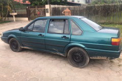 Carro furtado é recuperado pela PM após atropelamento em Guaratuba