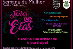 Escola de Polícia prepara atividades para o Dia Internacional da Mulher
