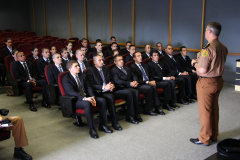 Curitiba, 15 de Março de 2018. Apresentação novos cadetes.