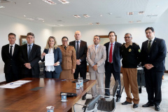 O Paraná agora tem mais um reforço no combate a crimes contra a administração pública e econômicos. A governadora Cida Borghetti assinou nesta terça-feira (08), durante reunião com as forças de segurança pública do Paraná, no Palácio Iguaçu, em Curitiba, decreto que formaliza a criação da Divisão de Combate à Corrupção. Curitiba,08/05/2018 Foto:Jaelson Lucas / ANPr