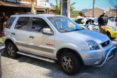 Curitiba, 29 de maio de 2018. Apreensão de veículo com mais de 88 milhões em multas