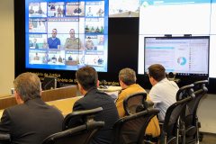 Curitiba, 28 de outubro de 2018 - Videoconferência na SESP