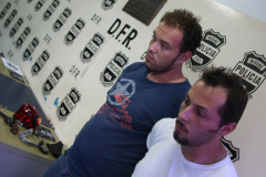 Rafael Robes Pacca, 24 anos  e Roberto Francisco Leonardi Junior, 22