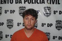 Heros Henrique Hrycnz, de 30 anos, foi preso em flagrante em um estacionamento no bairro Capão Raso.