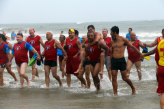 Guaratuba, 05 de janeiro de 2019. Operação Verão Paraná 2018/2019 - 19ª Travessia dos Guarda-Vidas Veteranos