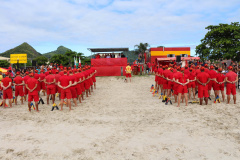 Matinhos, 07 de fevereiro de 2019. Operação Verão 2018/2019 - Formatura dos Bombeiros Guarda-Vidas