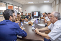 Portos do Paraná reúnem forças de segurança  -  Paranaguá, 01/04/2019  -  Foto: Cláudio Neves/APPA