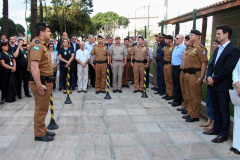 Curitiba, 02 de abril de 2019. Inauguração da Nova Sede da 1ª Cia do 13º BPM