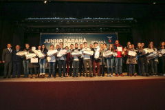 O governador Carlos Massa Ratinho Junior lança nesta terça-feira (04) no  auditório Poty Lazzarotto do Museu Oscar Niemeyer,  a campanha Junho Paraná Sem Drogas. O mês inteiro será dedicado à conscientização e prevenção quanto ao uso de entorpecentes.  Curitiba, 04/06/2019 -Foto: Geraldo Bubniak/ANPr