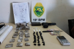 Denúncia leva a PM a fechar ponto de tráfico de drogas em Toledo