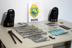 Logo após recuperarem carros de luxo, RONE prende trio envolvido no crime em Curitiba